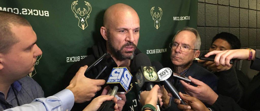 Eric Nehm interviewing Jason Kidd